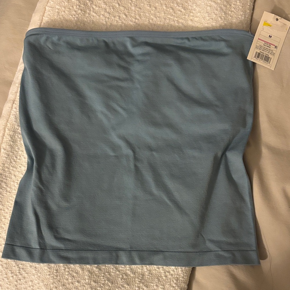 a new day Blue Tube Top